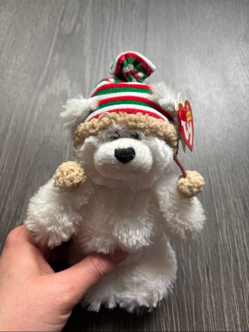 Ty Beanie Babies Vintage Collection Chillingsly Plush Bear with Hat